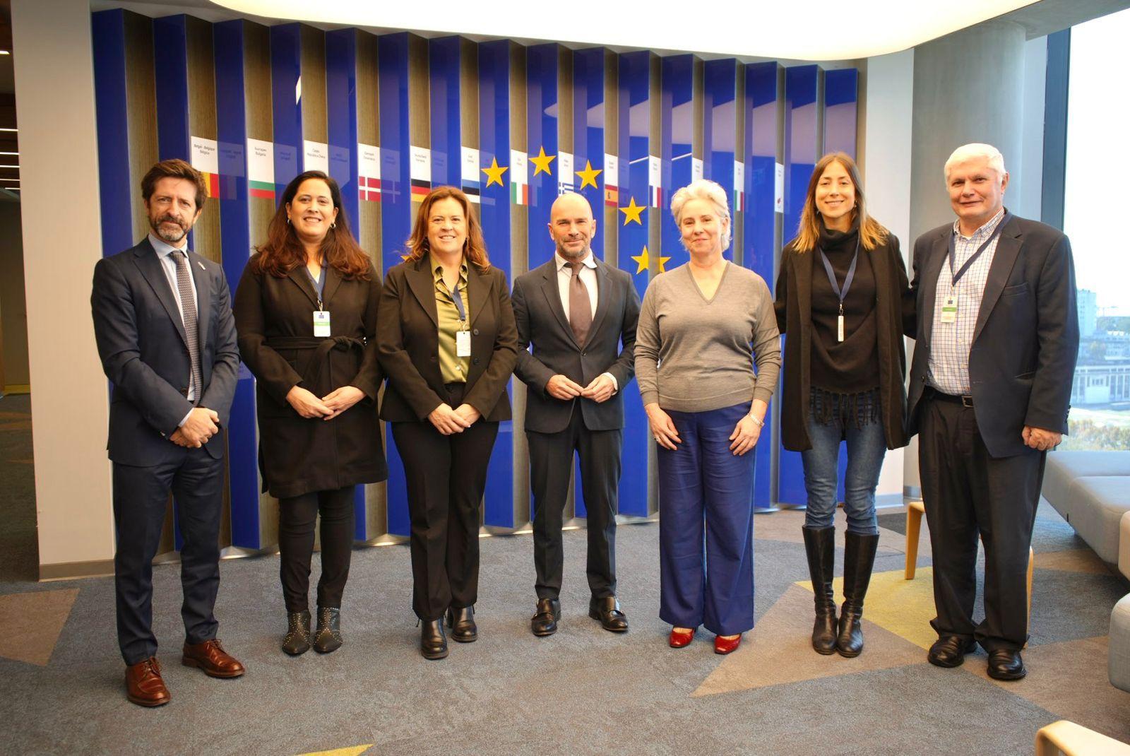 INTENDENTA FERNANDA ALONSO MANTUVO REUNIONES EN CANCILLERÍA Y LA EMBAJADA DE LA UNIÓN EUROPEA