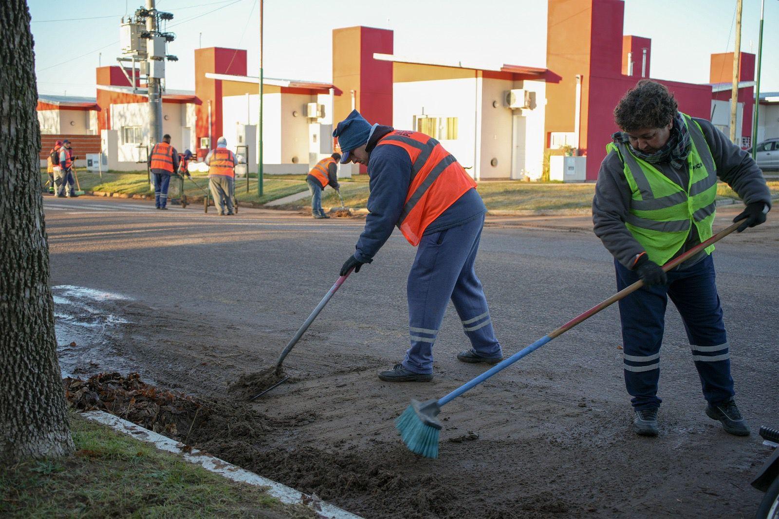 JORNADA INTEGRAL DE LIMPIEZA EN BARRIO RANQUELES