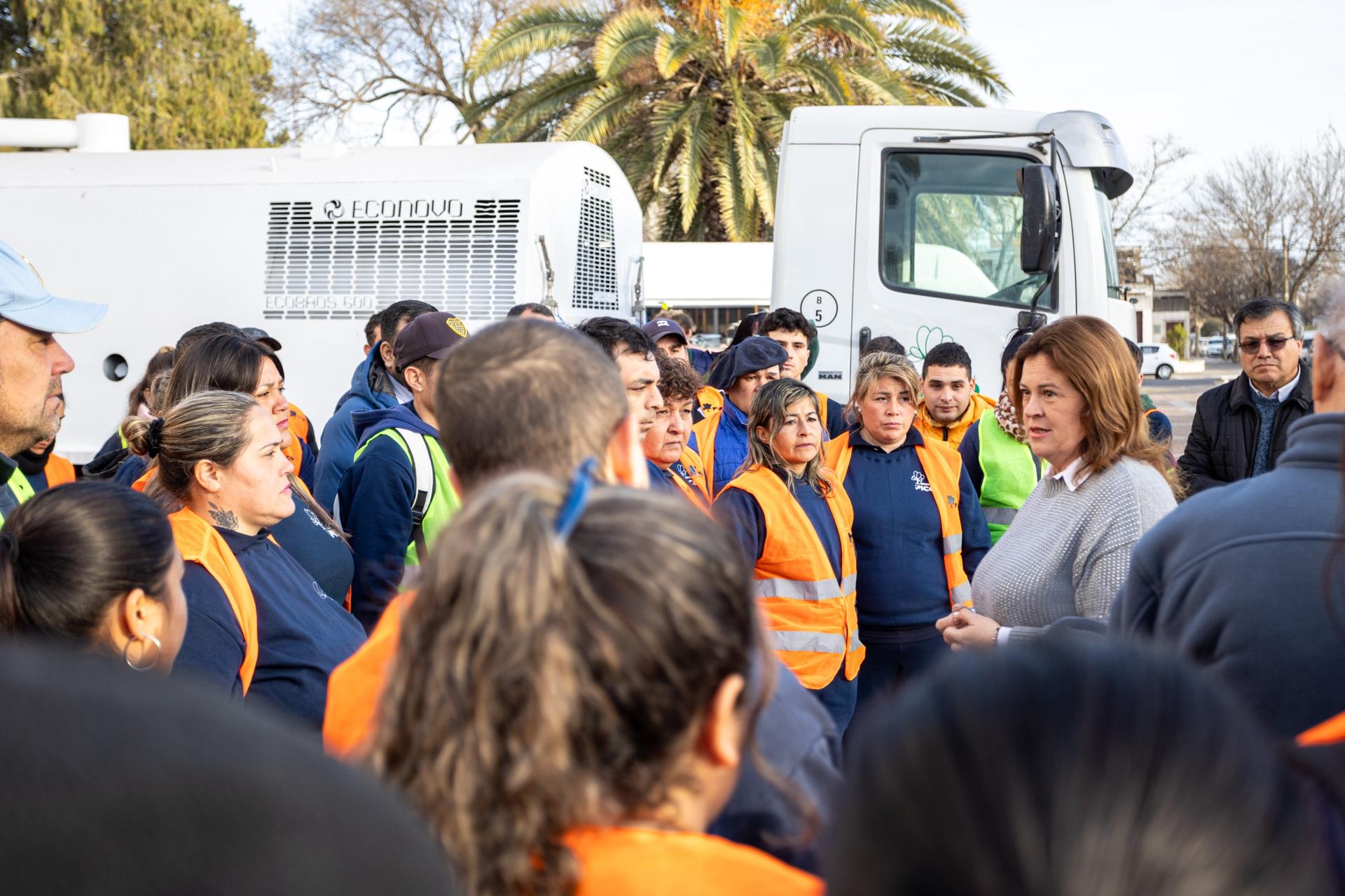 PRESENTACIÓN DEL EQUIPAMIENTO DE BARRIDO